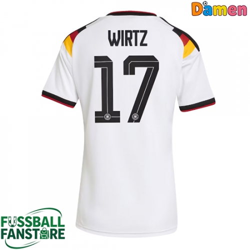 Deutschland Florian Wirtz #17 Replik Heimtrikot Damen WM 2026 Kurzarm